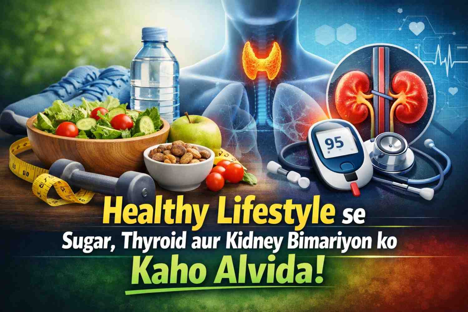 स्वस्थ जीवनशैली अपनाकर शुगर, थायराइड और किडनी की बीमारियों को कहें अलविदा: TimesNews360 Special