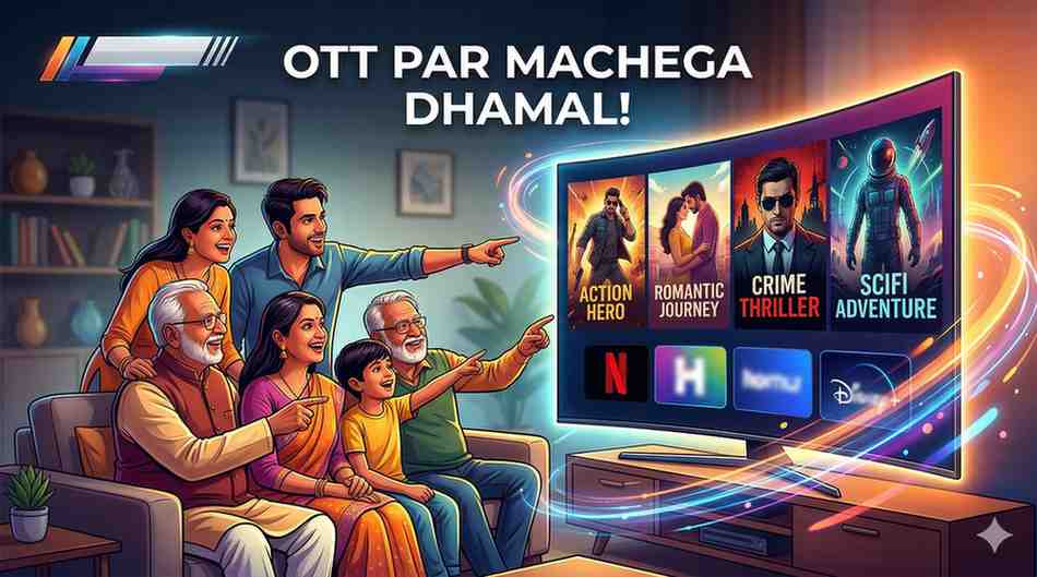 OTT रिलीज़: इस हफ्ते ओटीटी पर मचेगा धमाल, देखें नई फिल्मों और सीरीज की पूरी लिस्ट