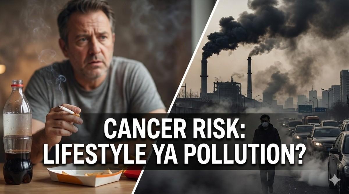 कैंसर खतरा: क्या आपकी लाइफस्टाइल और प्रदूषण आपको इस जानलेवा बीमारी की ओर धकेल रहे हैं?