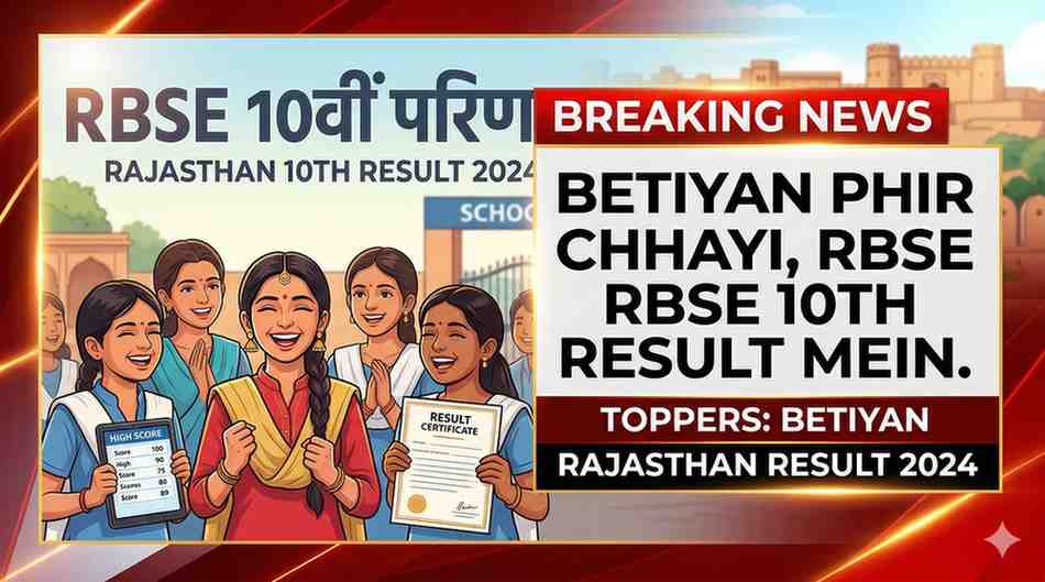 RBSE रिजल्ट 2026: राजस्थान बोर्ड 10वीं के नतीजों में बेटियों का जलवा, जानें पूरी कहानी!
