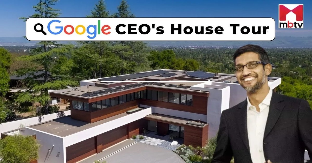 सुंदर पिचाई: 2133 करोड़ की सैलरी और आलीशान महल, Google CEO की अनसुनी कहानी
