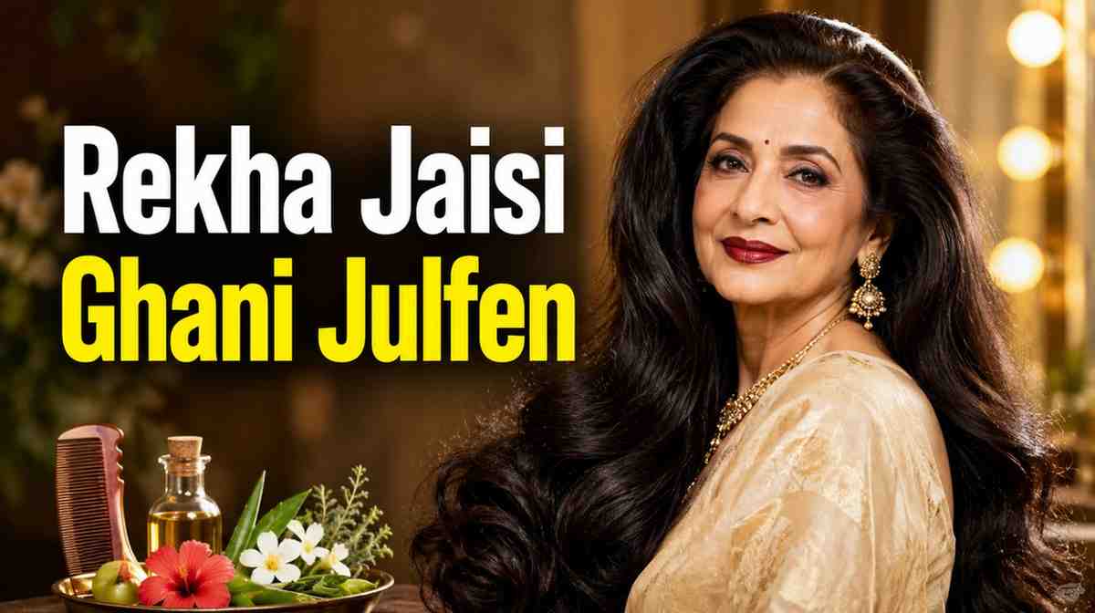 हेयर केयर के वो 5 गुप्त राज जो 70 की उम्र में भी आपको देंगे रेखा जैसी घनी जुल्फें