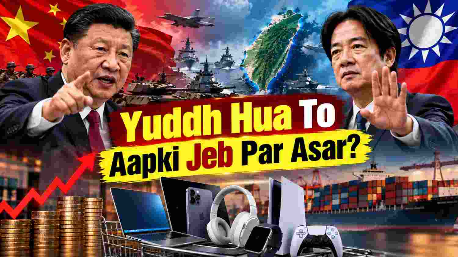 Taiwan China Tension: ताइवान की चीन को दो-टूक, अगर भड़का युद्ध तो आपकी जेब और गैजेट्स पर क्या होगा असर?